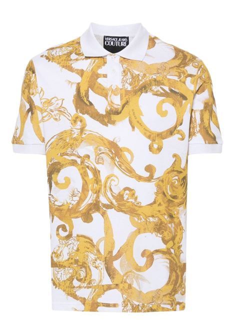 Versace Jeans Couture stampa Watercolour Couture VERSACE JEANS COUTURE | Polo | 76GAG6S0 JS286G03